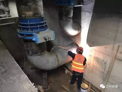 蘭州彭家坪凈水廠建設穩步推進，16個單體建筑初具規模，消防工程安裝同步展開